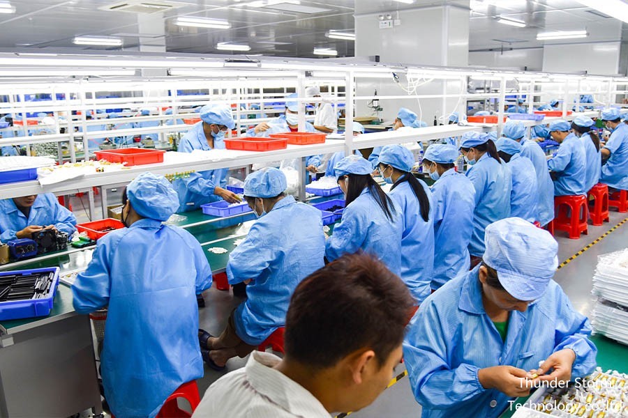 Factory production line