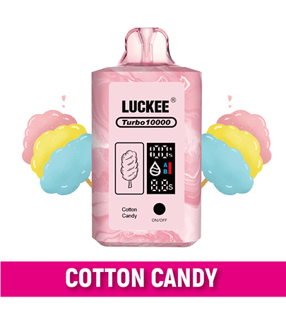 luckee turbo 10000 cotton candy