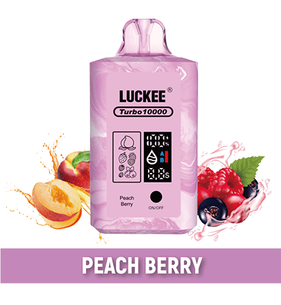 luckee turbo 10000 peach berry