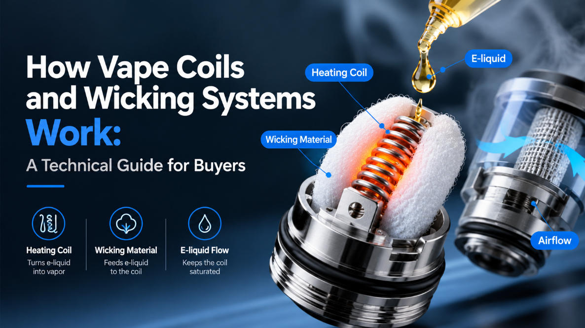 How Vape Coils and Wicking Systems Work: A Technical Guide for Buyers