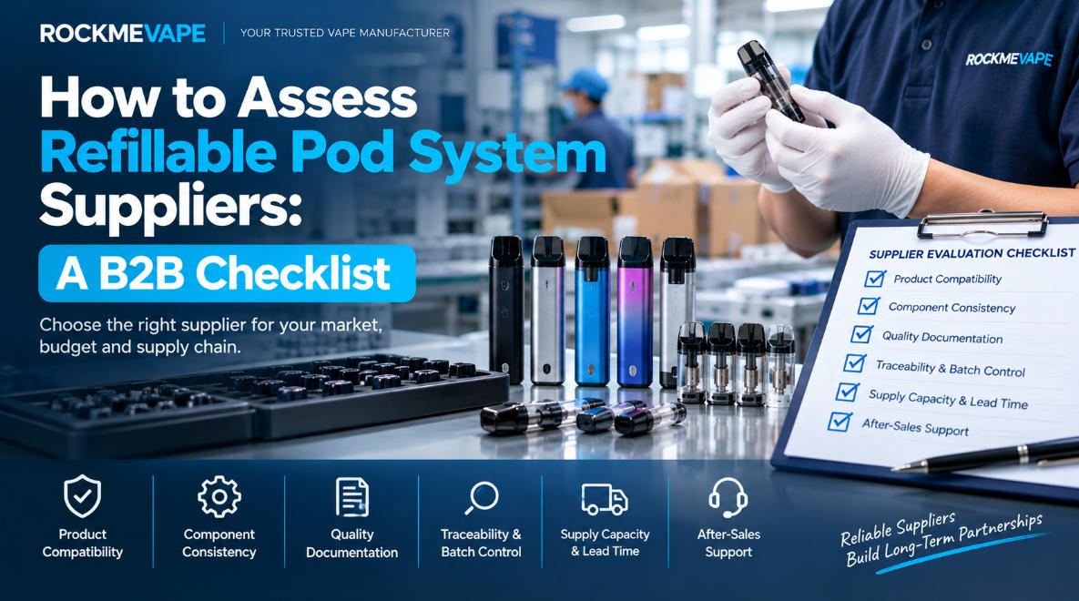 How to Choose a Refillable Pod Vape: Specification Checklist for Buyers