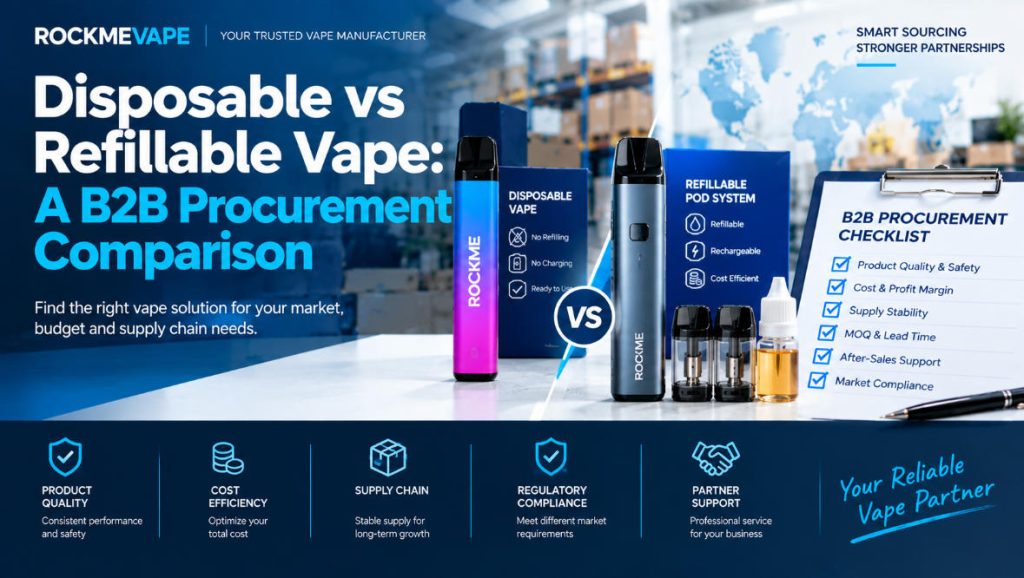 How to Assess Refillable Pod System Suppliers: A B2B Checklist